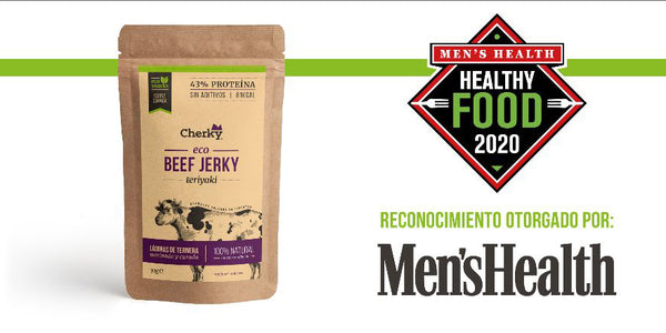 10 reasons why Cherky's Organic Beef Jerky is one of the best products for athletes, according to Men's Health magazine: