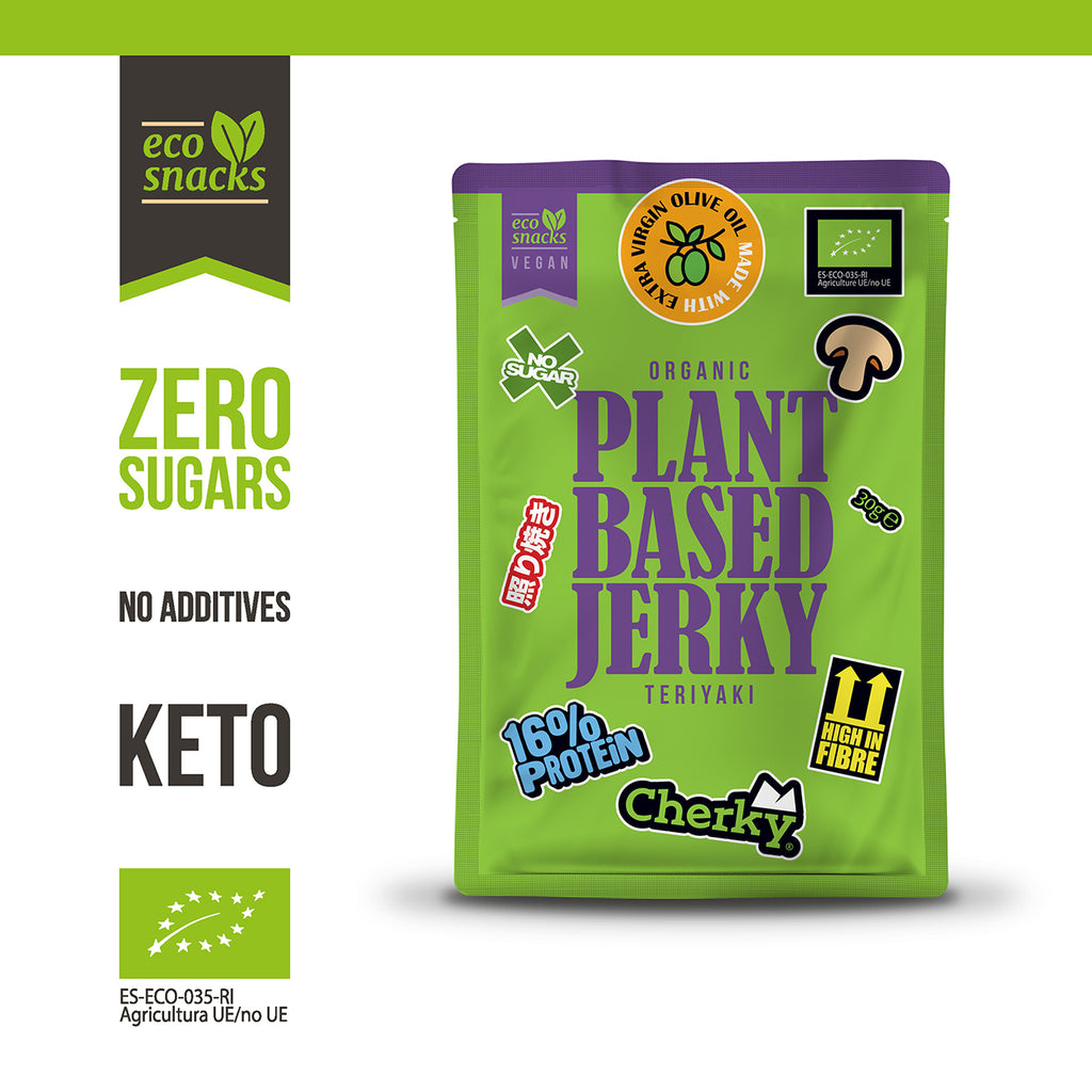 ECO · plant based jerky · TERIYAKI