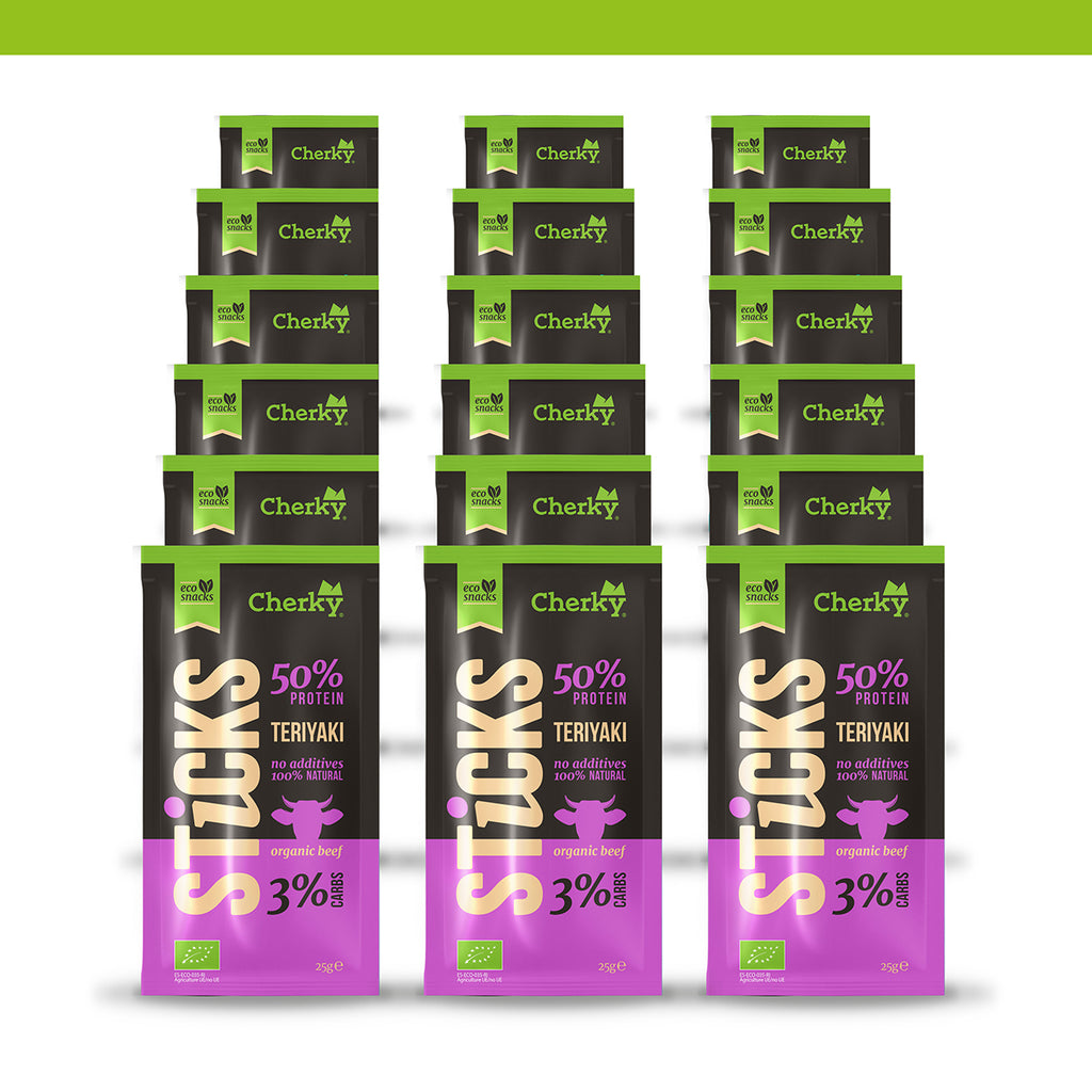 PACK 18 · ECO · stick ternera · TERIYAKI